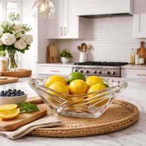 Mikasa “Swing” Crystal Bowl